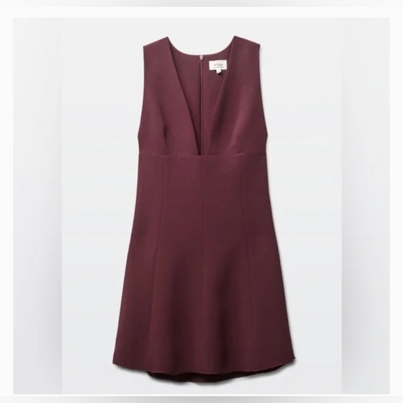 WILFRED MONTBRUN DRESS burgundy - Picture 2 of 7